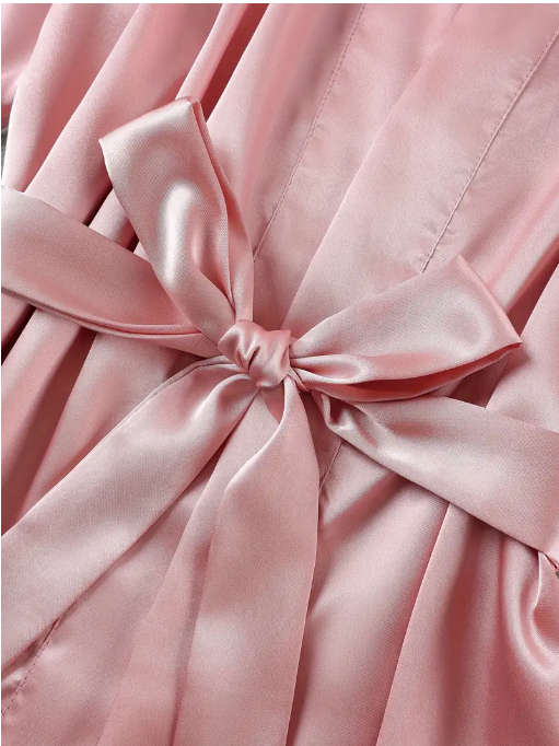 💋Gator Glow Satin Robe